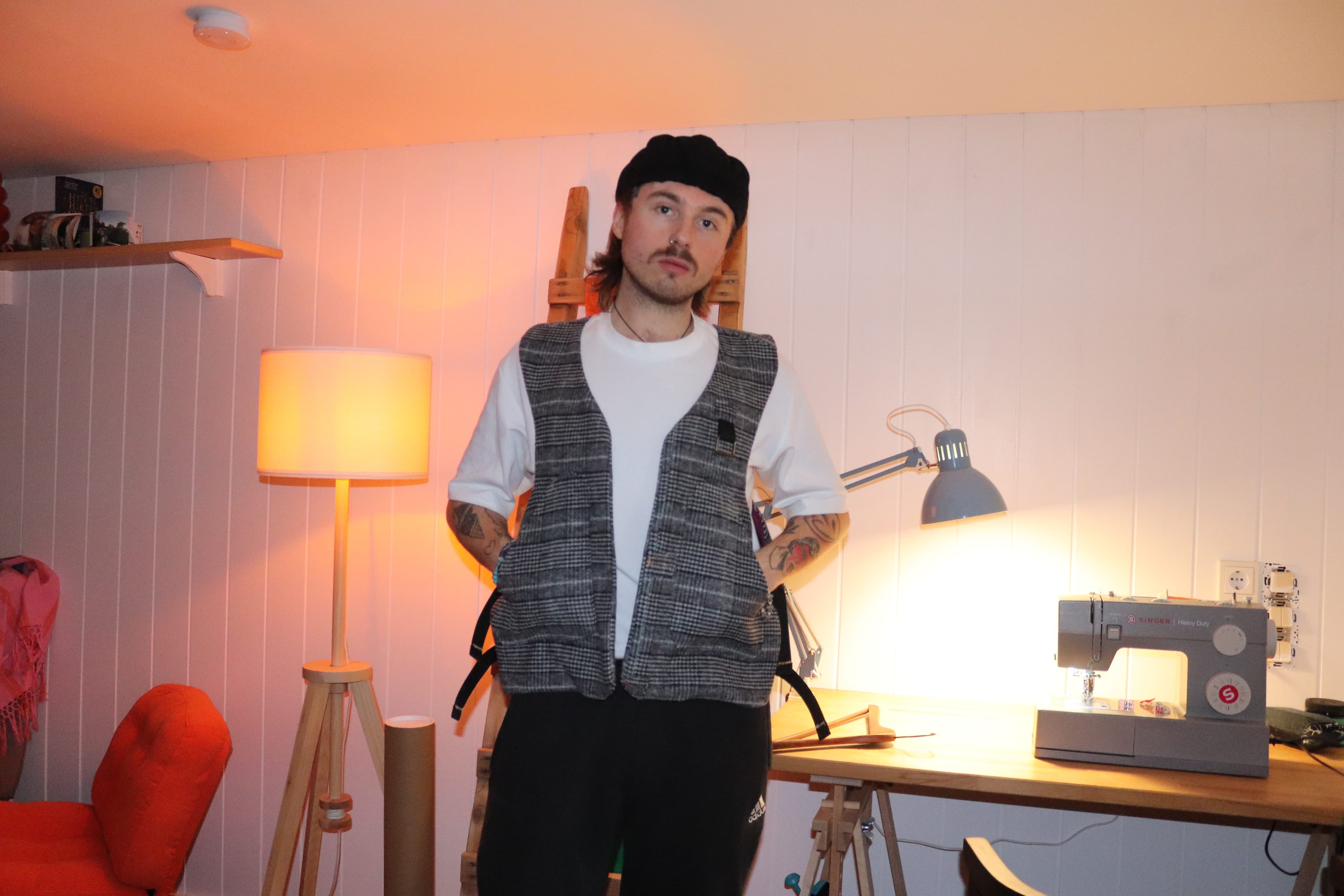 Rutger Swirski in the studio